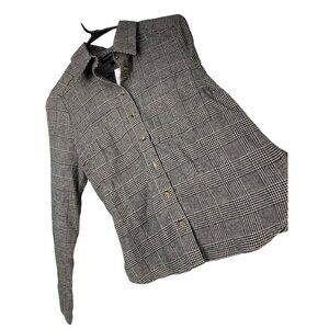 Banana Republic Womens XS Plaid Flannel Shirt NWT